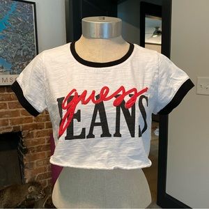 Vintage Guess Jeans baby crop tee